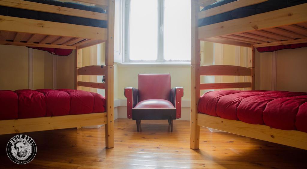 Music Hall Lisbon Hostel Szoba fotó